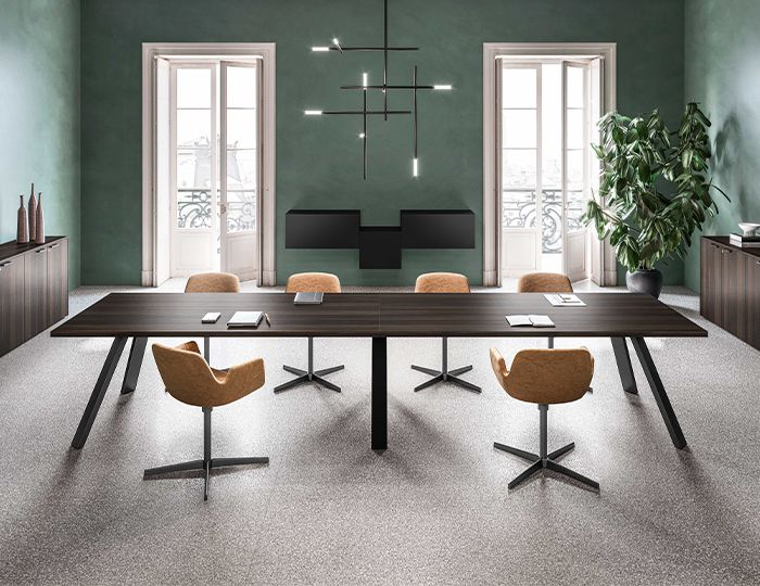 K LEG MEETING TABLE